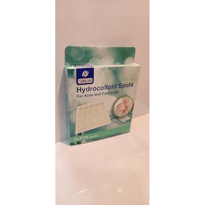 Hydrocolloid spots for acne and cold sores Skin Tone Pill Sticker - Image 5